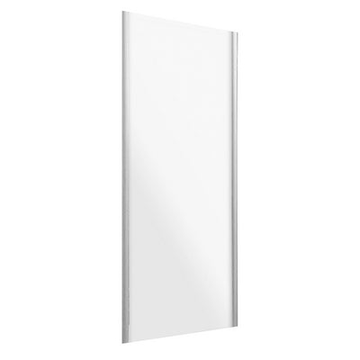 Parete doccia fissa cristallo 4mm linea oxygen cm 88-90 profilo cromo vetro trasparente
