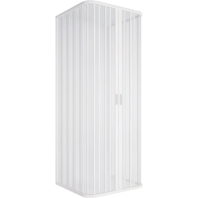 Box doccia 3l soffietto riducibile apertura centrale lux cm 80-80-80