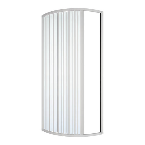 Box doccia semicircolare asimmetrico mod. tina lux cm 70x90 sx