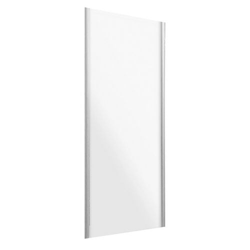 Parete doccia fissa cristallo linea wonder cm80 profilo argento lucido v. trasp