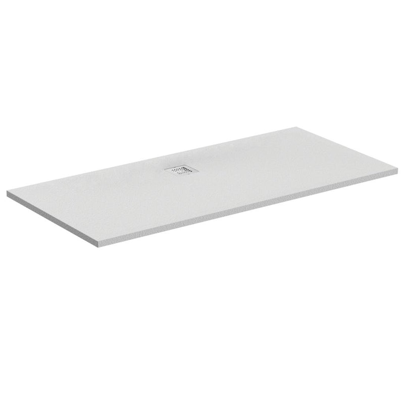 Piatto doccia rettangolare Effetto Pietra 80x180 Ideal Standard Ultra Flat S- Piletta NON inclusa by CeramicStore | Lo specialista del tuo bagno