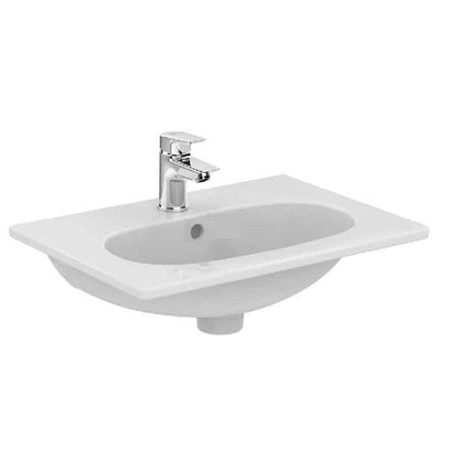 Lavabo top di piccole dimensioni Ideal Standard modello Tesi 52,5x37,5 cm by CeramicStore | Lo specialista del tuo bagno