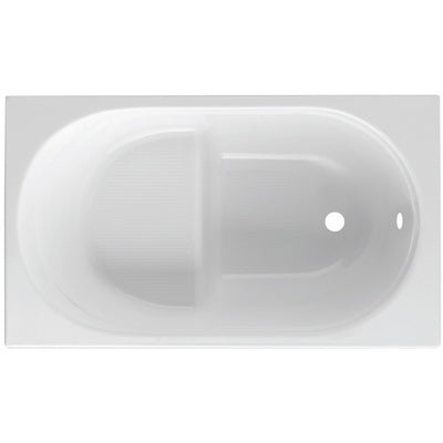 GUSCIO VASCA RETTANGOLARE MOD. RUBINO CON SEDUTA