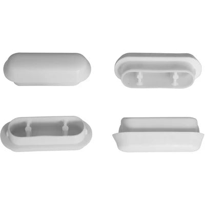 Paracolpo per sedili ad incastro 42 x 15 mm kit 4 pz blister