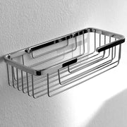 Griglia doccia rettangolare 30x13 in ottone cromato lucido ARES by CeramicStore | Lo specialista del tuo bagno