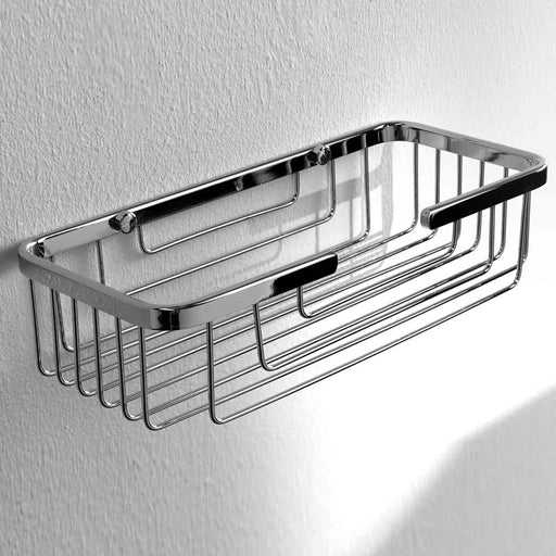 Griglia doccia rettangolare 30x13 in ottone cromato lucido ARES by CeramicStore | Lo specialista del tuo bagno