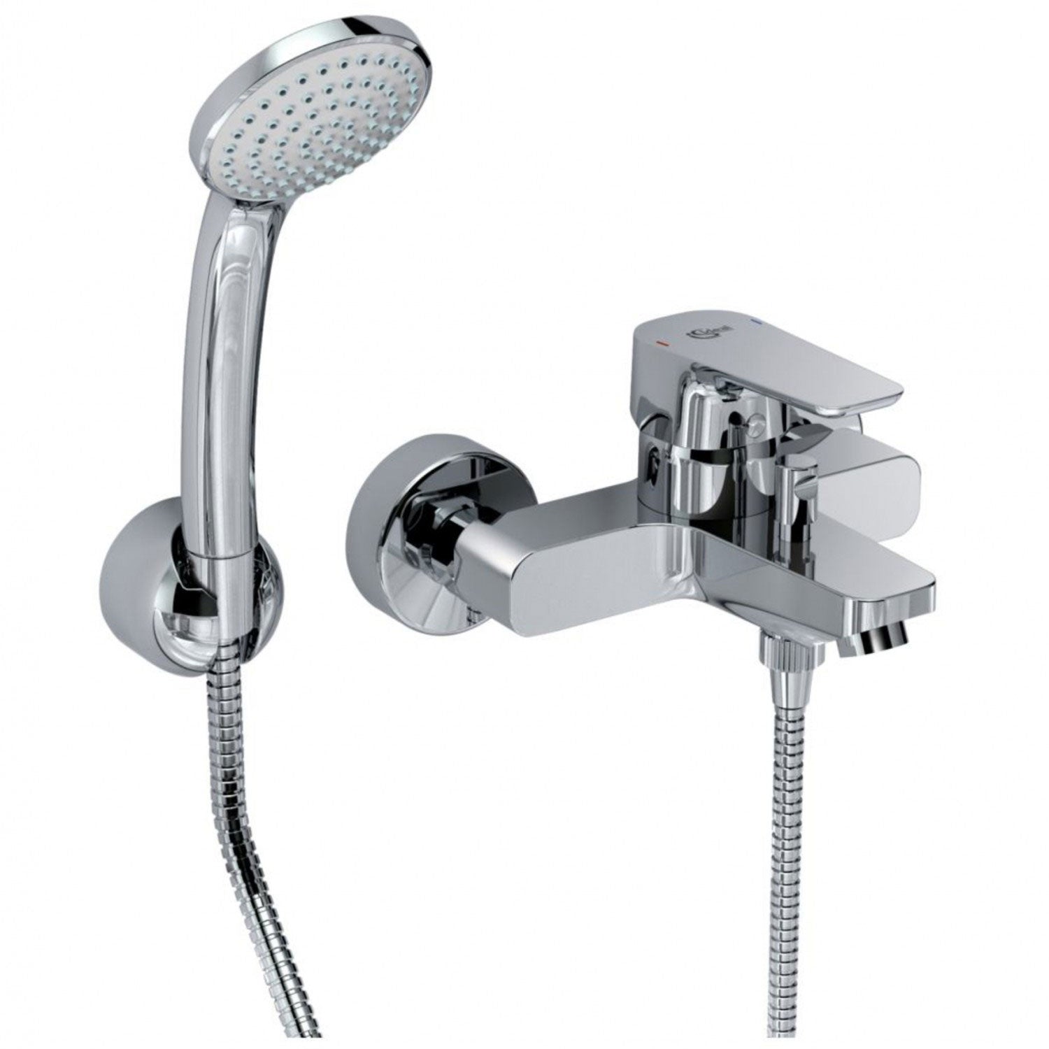 Miscelatore vasca Ideal Standard Ceraplan 3 completo di set duplex - Cromo by CeramicStore | Lo specialista del tuo bagno
