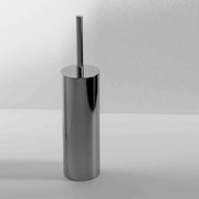 Scopino WC in acciaio cromato con ciuffo in setole modello LOGIC by ARES by CeramicStore | Lo specialista del tuo bagno