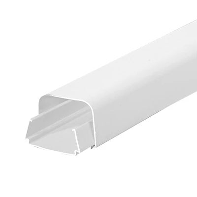 Canalina in pvc euro-plus barra da 2mt 90 x 65 mm