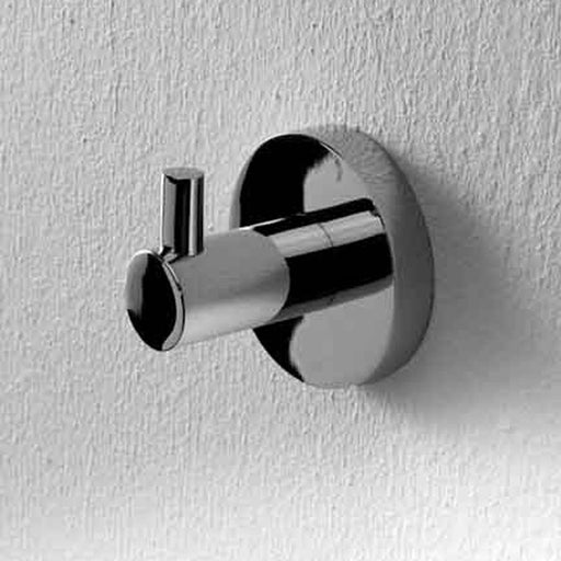 Porta Accappatoio Appendiabito da muro in Ottone cromato lucido modello Life By ARES by CeramicStore | Lo specialista del tuo bagno