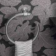 Porta salvietta ad anello in ottone cromato collezione Hermitage di Colombo Design by CeramicStore | Lo specialista del tuo bagno