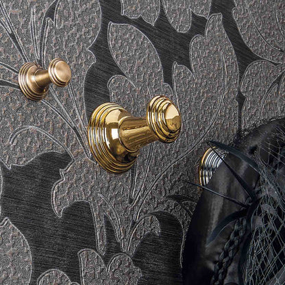 Appenditutto piccolo in ottone cromato collezione Hermitage di Colombo Design by CeramicStore | Lo specialista del tuo bagno