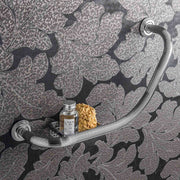 Maniglione con portasapone per vasca in ottone cromato collezione Hermitage di Colombo Design by CeramicStore | Lo specialista del tuo bagno