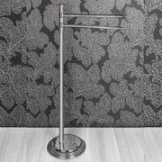 Piantana in ottone cromato Hermitage di Colombo Design