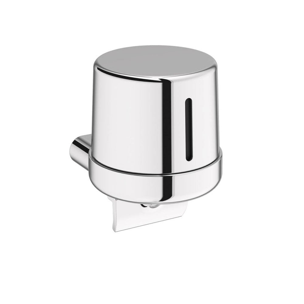 Dispenser sapone sospeso in ottone cromato e plastica della collezione 'Architect s+' by Cosmic - 400ml by CeramicStore | Lo specialista del tuo bagno