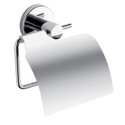 Porta carta igienica coperto in Acciaio Inox e Cromall Gedy serie Felce - Cromato