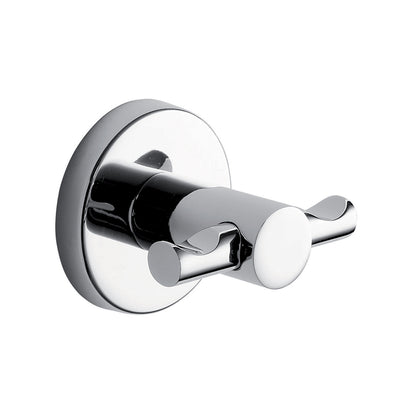 Appendiabiti doppio in Acciaio Inox e Cromall Gedy serie Felce - Cromato by CeramicStore | Lo specialista del tuo bagno
