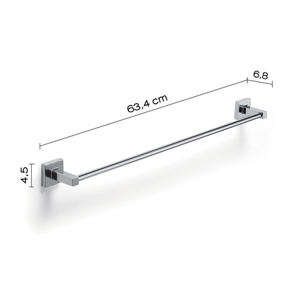 Porta asciugamani 60 cm a muro di Gedy serie Olimpo - Cromato by CeramicStore | Lo specialista del tuo bagno