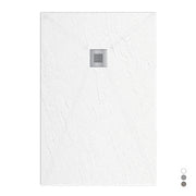 Piatto doccia in mineralmarmo modello Estasi 75x120 cm bianco by CeramicStore | Lo specialista del tuo bagno
