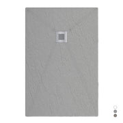 Piatto doccia in mineralmarmo modello Estasi 70x130 cm cemento by CeramicStore | Lo specialista del tuo bagno