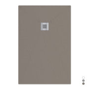 Piatto doccia in mineralmarmo modello Estasi 70x140 cm tortora by CeramicStore | Lo specialista del tuo bagno
