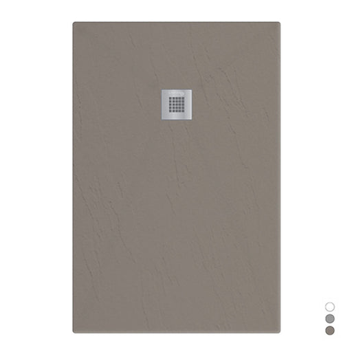 Piatto doccia in mineralmarmo modello Estasi 80x140 cm tortora by CeramicStore | Lo specialista del tuo bagno