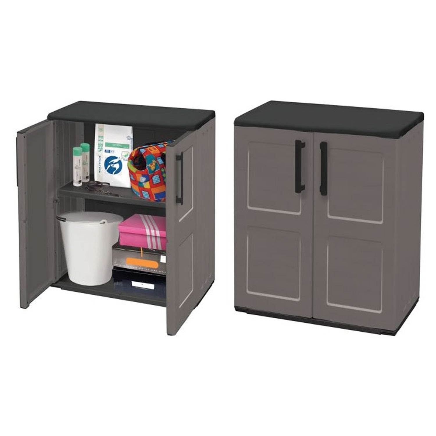 Armadio basso multiuso per interni ed esterni basso cm 68x37x84h by CeramicStore | Lo specialista del tuo bagno