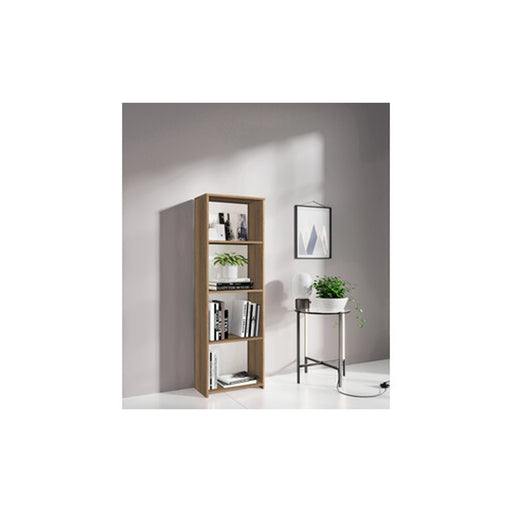 Libreria Slim a 3 ripiani 45 x 25 x H. 138 cm - Rovere barly by CeramicStore | Lo specialista del tuo bagno