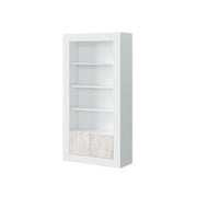 Libreria a 4 ripiani e 2 ante - Bianco Artik by CeramicStore | Lo specialista del tuo bagno