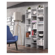 Libreria modello Italian 96 x 25 x H. 192 cm - Bianco by CeramicStore | Lo specialista del tuo bagno