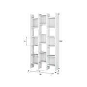 Libreria modello Italian 96 x 25 x H. 192 cm - Bianco by CeramicStore | Lo specialista del tuo bagno