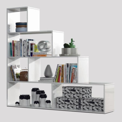 Libreria serie Klum a 6 vani 145 x 29 x H. 145 cm - Bianco by CeramicStore | Lo specialista del tuo bagno
