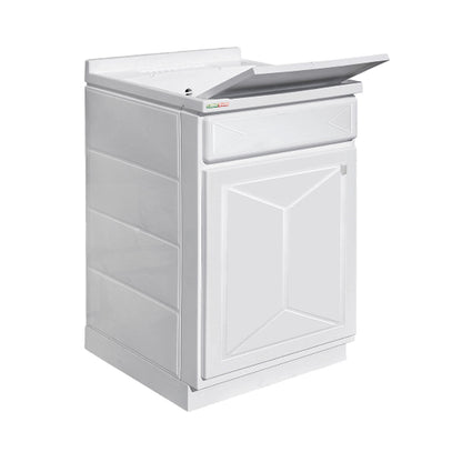 Lavatoio modello TopLine-Plus 45x50 cm 1 anta - bianco by CeramicStore | Lo specialista del tuo bagno