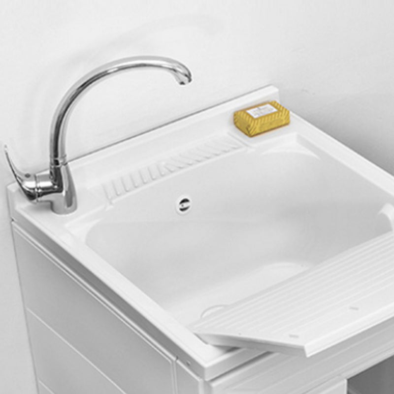 Lavatoio modello TopLine-Plus 50x50 cm 1 anta - bianco by CeramicStore | Lo specialista del tuo bagno