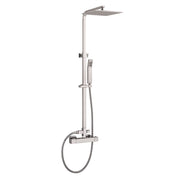 Colonna doccia in acciaio, regolabile in altezza e termostatico TM1Q by CeramicStore | Lo specialista del tuo bagno