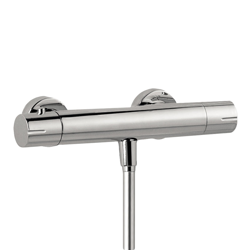 Miscelatore termostatico doccia a corpo freddo 1 via Ares ottone cromato by CeramicStore | Lo specialista del tuo bagno