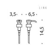 Pompetta per spandisapone collezione Link di Colombo Design by CeramicStore | Lo specialista del tuo bagno
