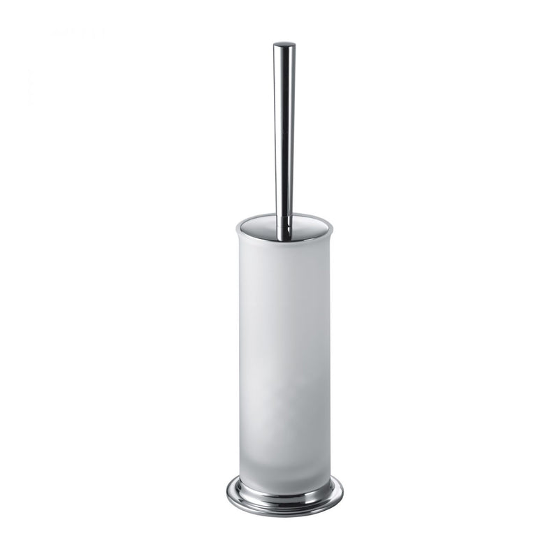 Scovolo con base in vetro acidato collezione Link di Colombo Design by CeramicStore | Lo specialista del tuo bagno