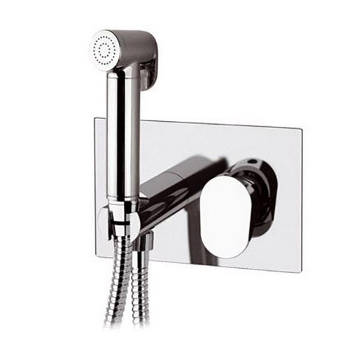 Set miscelatore incasso con doccetta shut-off cromo