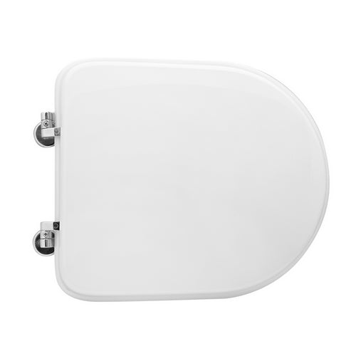 Sedile wc per gsi vaso dafne forma 7 bianco cerniere a passanti