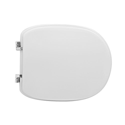 Sedile wc per gsi vaso fedra forma 6 bianco cerniere a passanti