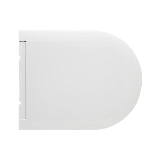 Sedile wc termoindurente mod. td7 forma 7 bianco soft-close