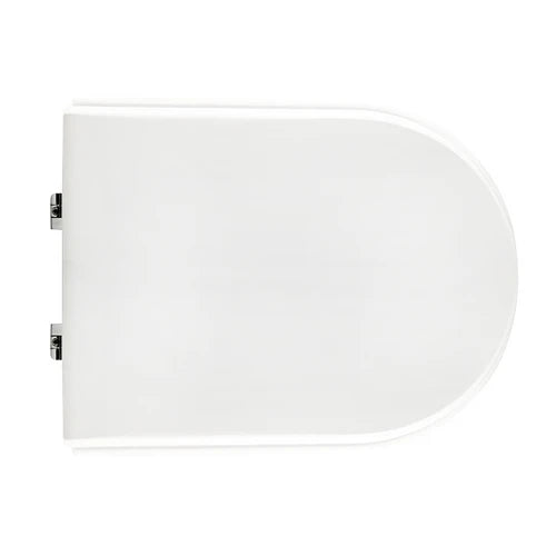Sedile wc per faleri vaso h2o filo muro forma 7 bianco cerniere c espansion