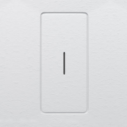 VERSIONE OUTLET - Piatto doccia in resina Fusion con griglia in tinta cm 100x80 Bianco Segnale by CeramicStore | Lo specialista del tuo bagno