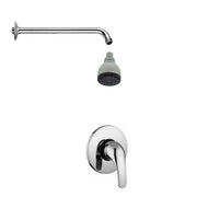 Soffione doccia monogetto e anticalcare con braccio doccia e miscelatore incasso cromo Paffoni by CeramicStore | Lo specialista del tuo bagno