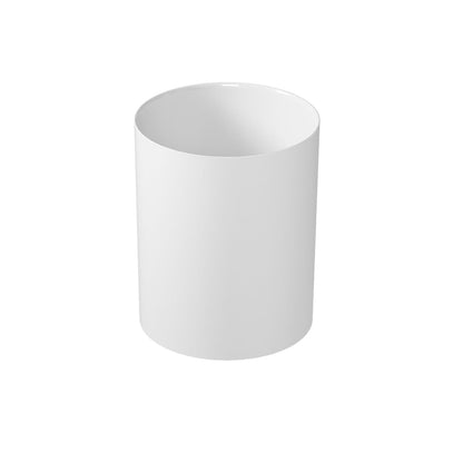 Lavandino da appoggio/sospeso cm à¸37x46h serie Core di Ceramica Galassia -  Bianco lucido