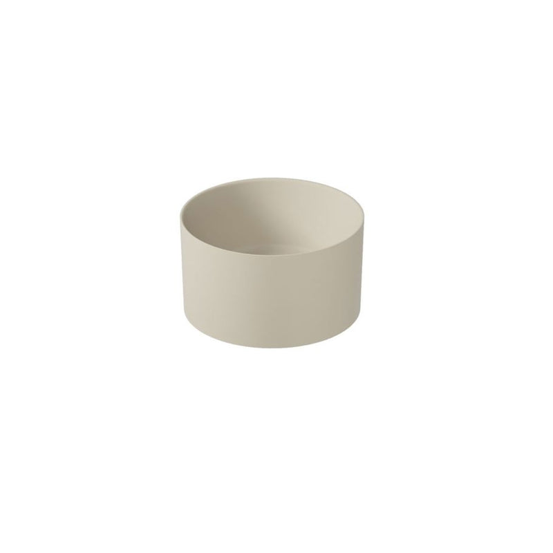 Lavandino da appoggio/sospeso cm à¸40x20h serie Core di Ceramica Galassia - Sabbia