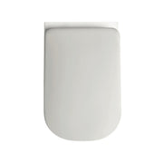 Wc filomuro senza brida 54x35 cm collezione Tribeca Kerasan con sedile soft close