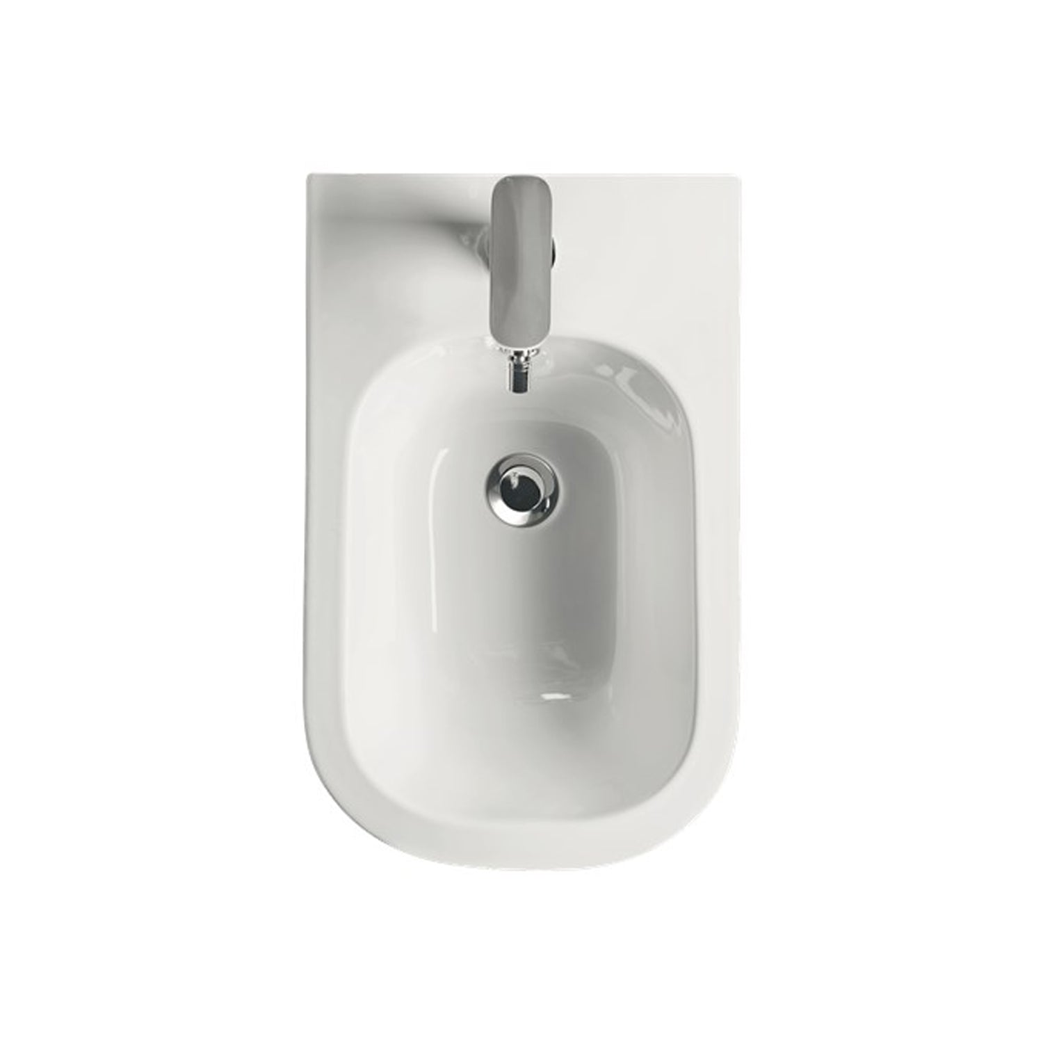 Sanitari sospesi 54x35 cm collezione Tribeca Kerasan con sedile soft close