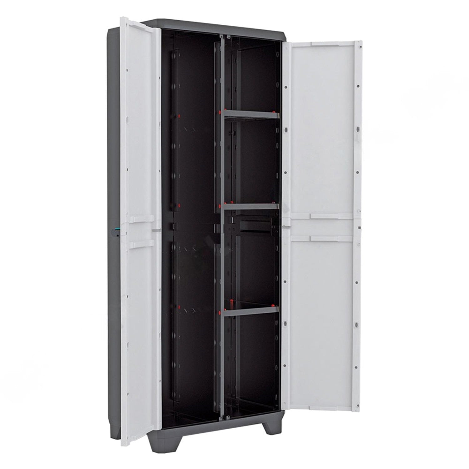 Armadio esterno portascope Linear - Grigio/Nero by CeramicStore | Lo specialista del tuo bagno